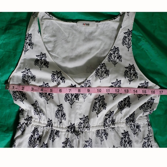 A.L.C. Judd V-Neck Sleeveless Tiered Cotton Dress - Picture 8 of 11